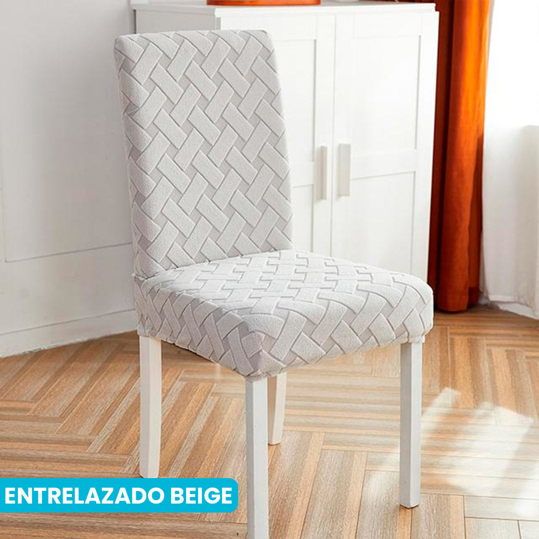 FORROS PARA SILLAS DE COMEDOR TEXTURIZADOS + ENVÍO GRATIS