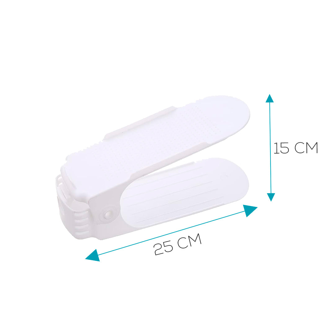 Organizador de zapatos blanco