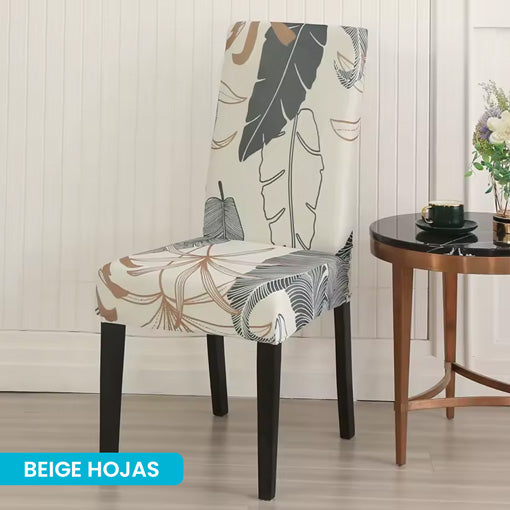 FORROS PARA SILLAS DE COMEDOR ESTAMPADOS + ENVÍO GRATIS