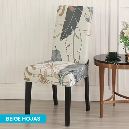 FORROS PARA SILLAS DE COMEDOR ESTAMPADOS + ENVÍO GRATIS