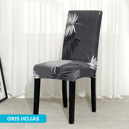 FORROS PARA SILLAS DE COMEDOR ESTAMPADOS + ENVÍO GRATIS
