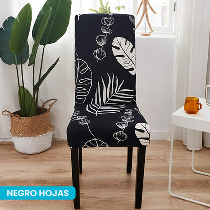 FORROS PARA SILLAS DE COMEDOR ESTAMPADOS + ENVÍO GRATIS